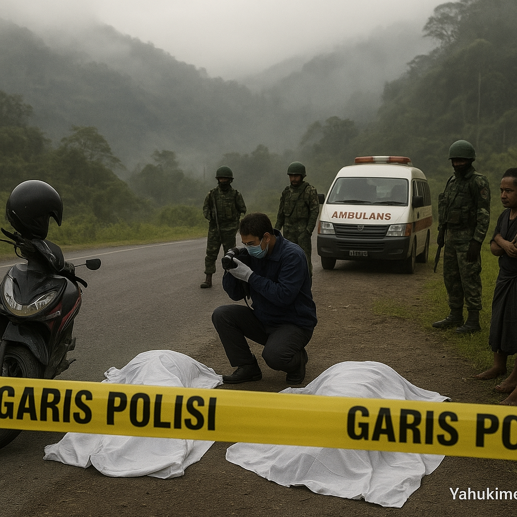 TPNPB Klaim Eksekusi Mati 3 Intelijen Militer RI, TNI Sebut Korban Warga Sipil, Ada Pasutri