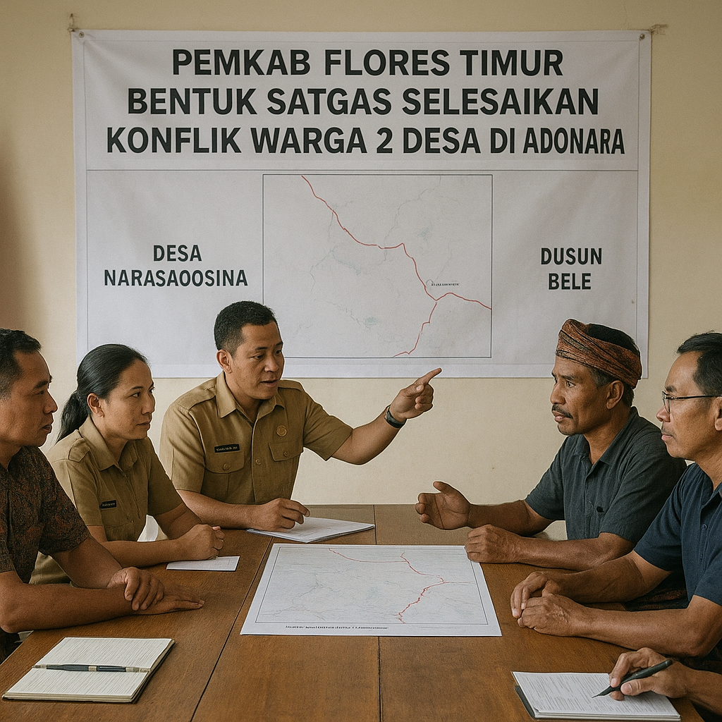 Pemkab Flores Timur Segera Bentuk Satgas Selesaikan Konflik Warga 2 Desa di Adonara