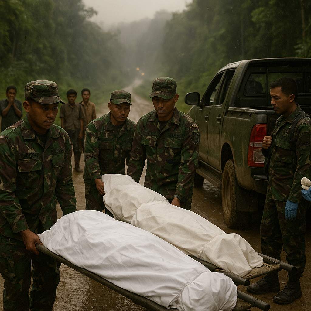 Detik-detik Koops TNI Habema Evakuasi Jenazah Pasutri Korban Kekejaman KKB, Kondisinya Tanpa Busana
