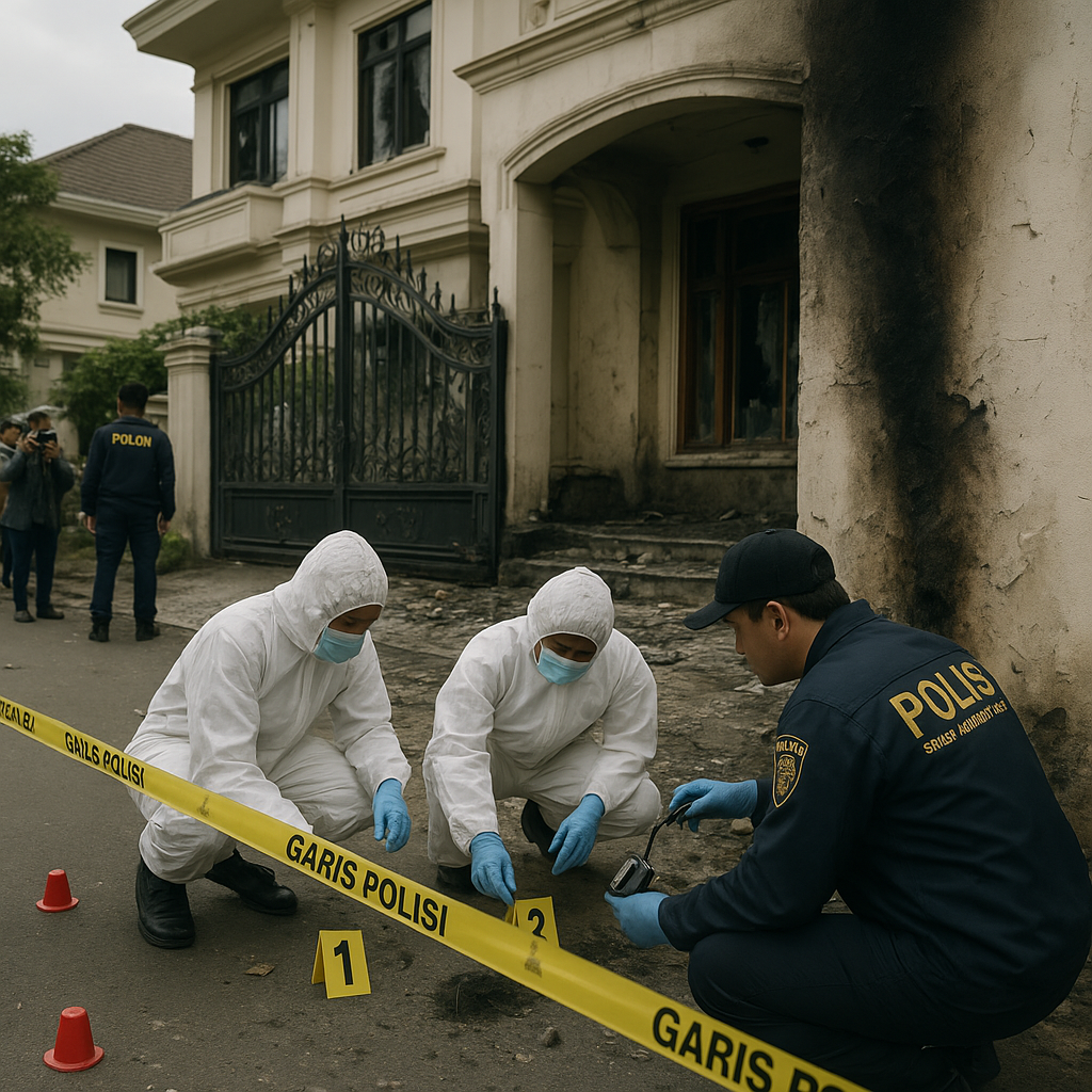 Unsur Pidana dalam Ledakan Rumah Mewah di Medan Diselidiki, Titik Kebocoran Gas Menentukan
