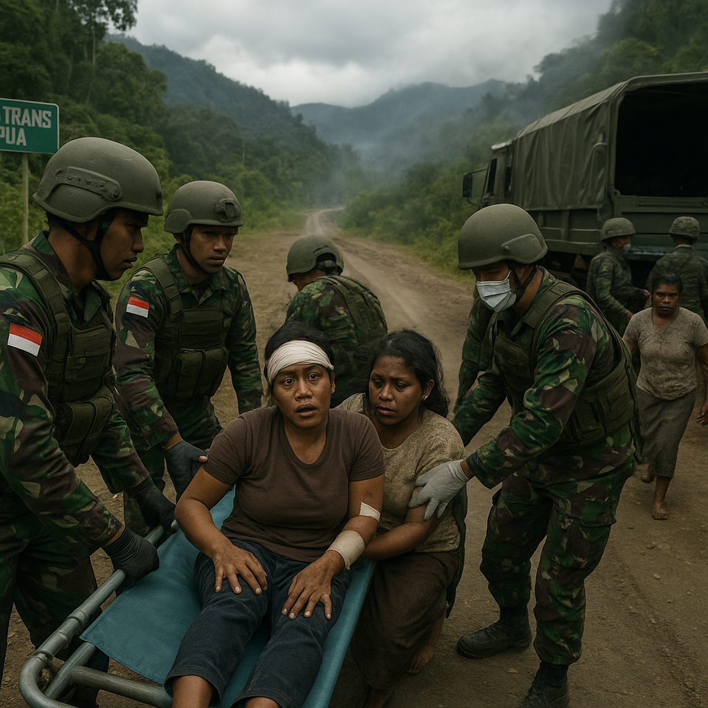 Konflik Bersenjata di Yahukimo, TNI Evakuasi Korban Sipil Usai Kontak Tembak