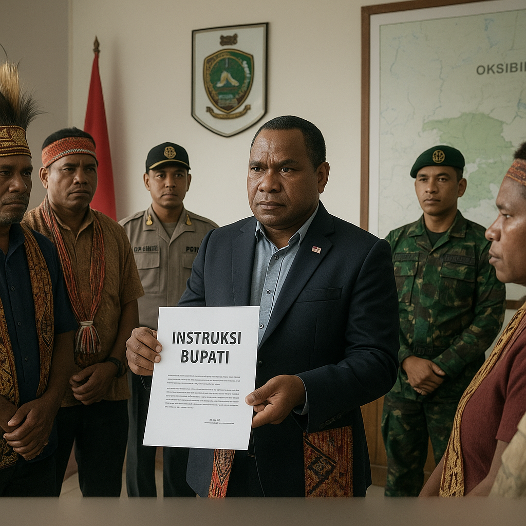Bupati Pegunungan Bintang Keluarkan Instruksi Khusus Antisipasi Konflik Antar Suku