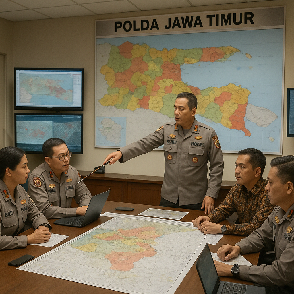 Polda Jatim Perketat Pengawasan Jelang Pilkada 2027, Fokus pada Daerah Rawan Konflik