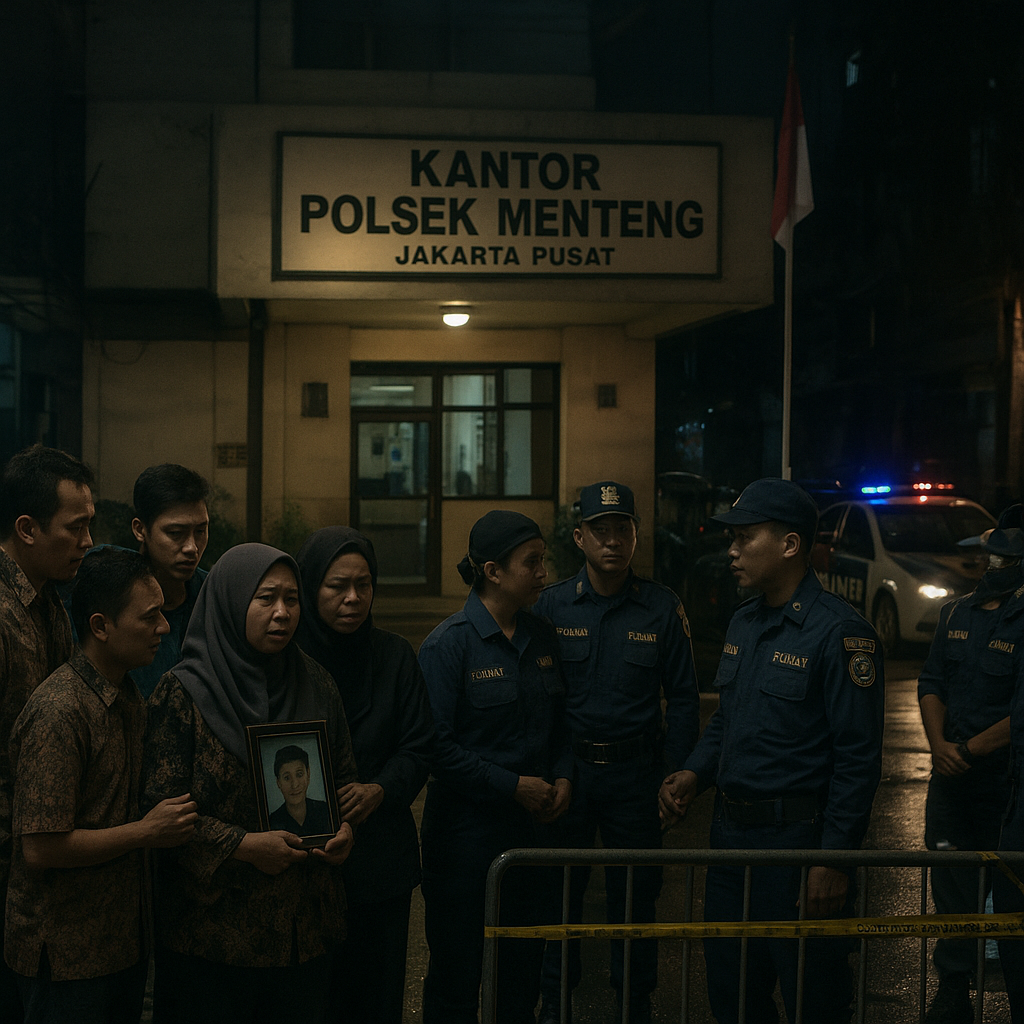 Kantor Polsek Menteng Didatangi Keluarga Korban Bentrokan Minggu Malam, Polisi Siaga