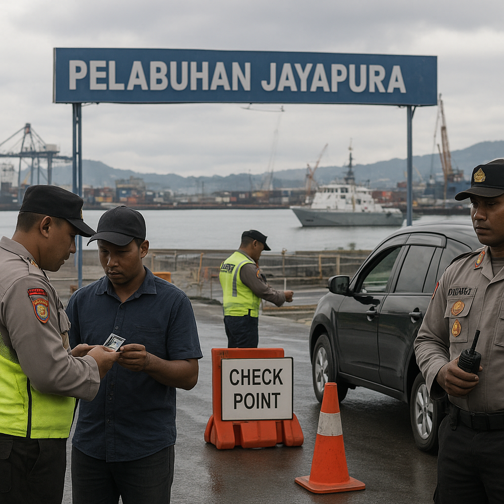 Polda Papua Perketat Pengamanan Pelabuhan Jayapura Usai Laporan Ancaman Keamanan
