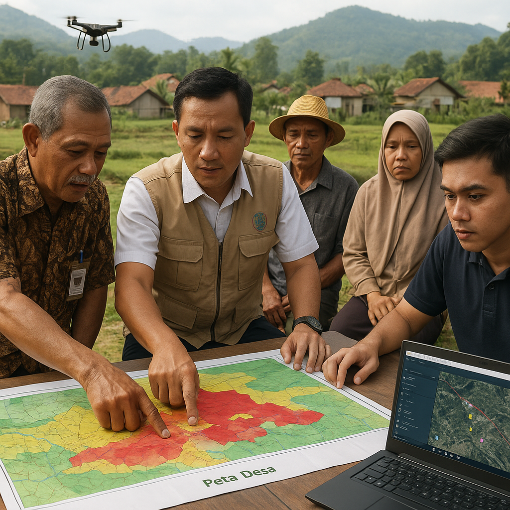 Perspektif: Pentingnya Data Spasial untuk Pemetaan Kerawanan Bencana dan Konflik di Tingkat Desa