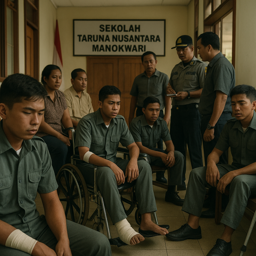 Puluhan Siswa Taruna Nusantara Manokwari Dihajar Senior, Ada yang Patah Tulang