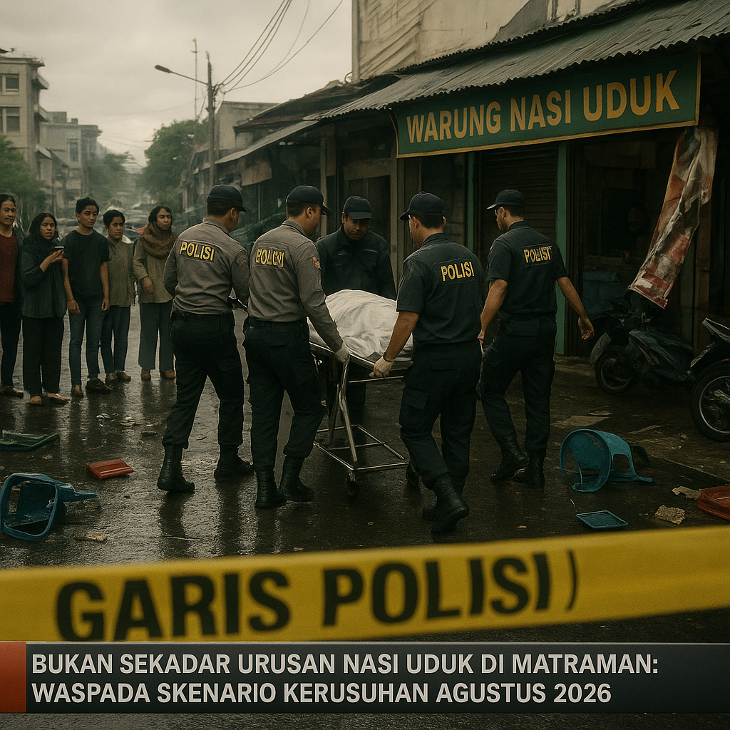 Bukan Sekadar Urusan Nasi Uduk di Matraman, 'Waspada Skenario Kerusuhan Agustus 2026'