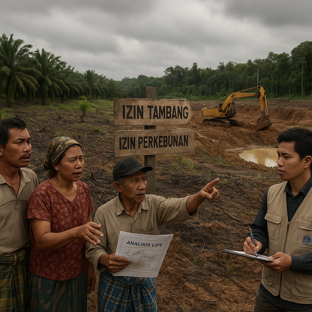 Analisis LIPI: 74 Desa di Kalimantan Rawan Konflik Agraria Akibat Izin Tambang dan Perkebunan