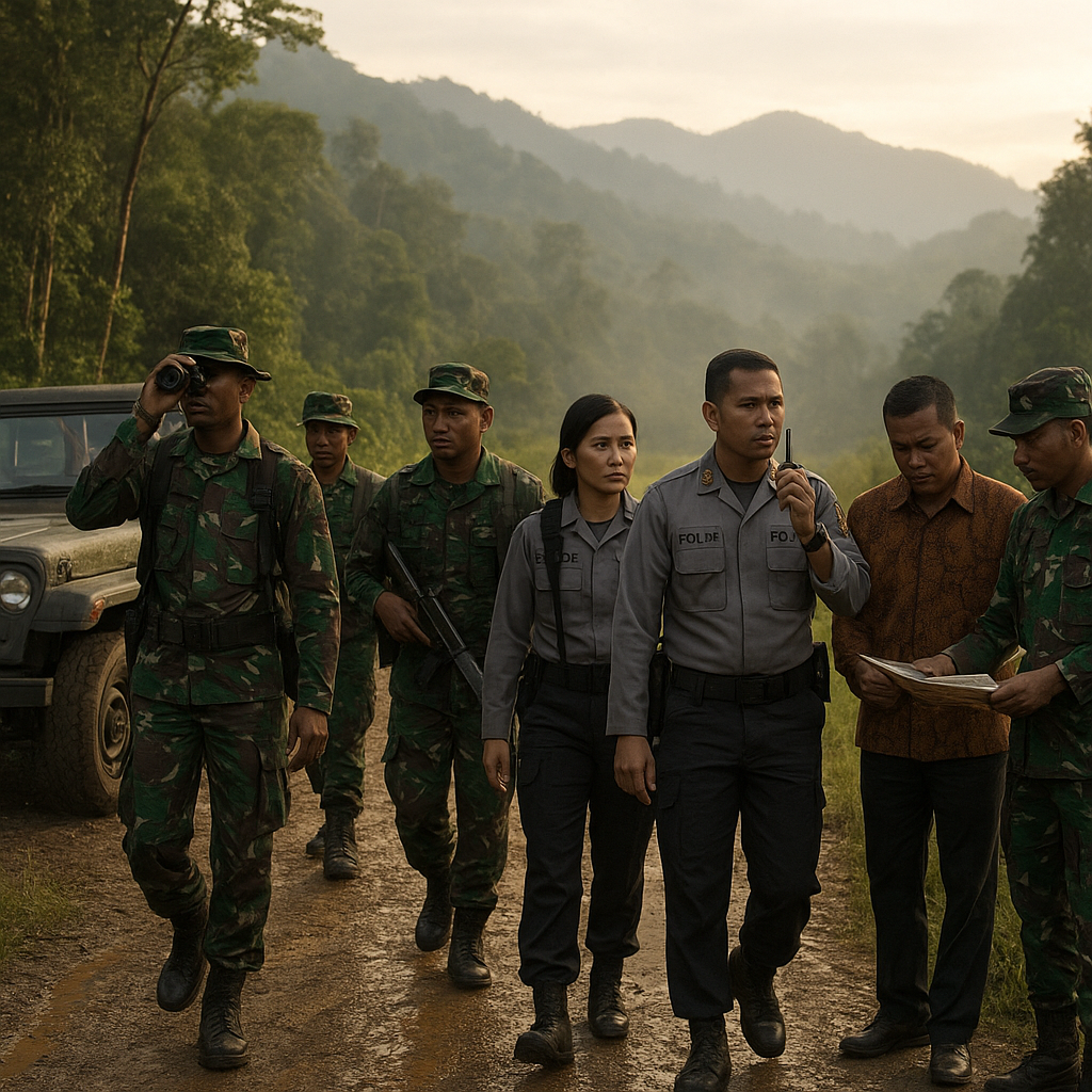 Kebijakan Penguatan Keamanan Perbatasan di Provinsi Papua: Patroli Terintegrasi TNI-Polri Dilakukan Rutin
