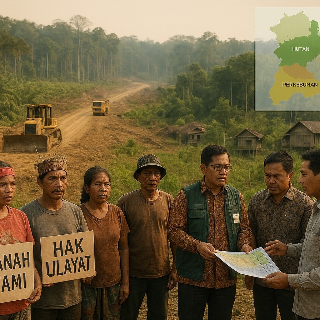 Analisis Konflik Agraria di Kalimantan Tengah: Pemicu dan Upaya Resolusi oleh Pemerintah Daerah