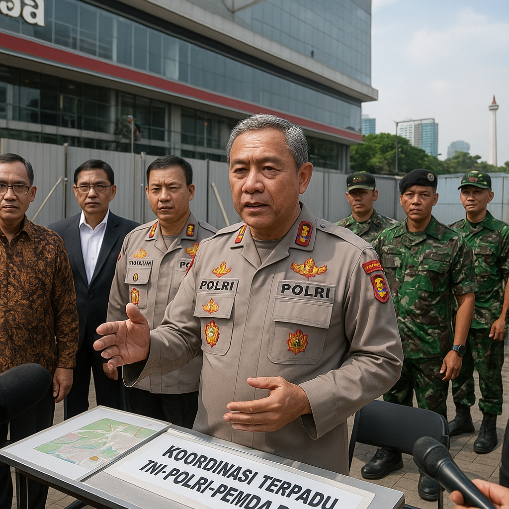 Polri Respons Proaktif atas Isu Mal Pasang Pagar, Koordinasi dengan Pemda DKI Ditingkatkan
