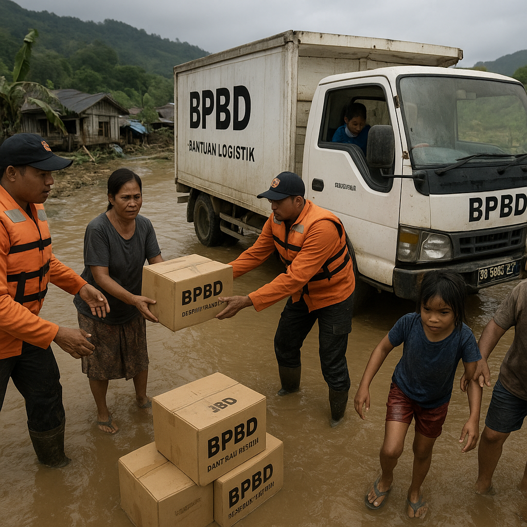 Ratusan Warga Terdampak Banjir Bandang di Aceh Tengah, BPBD Kirim Bantuan Logistik