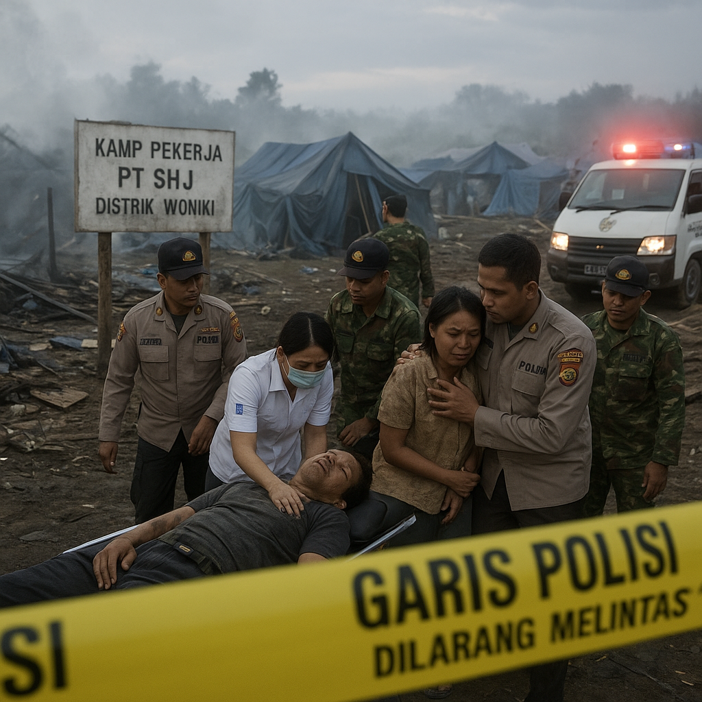 Tragedi di Tolikara: KKB Serang Kamp Pekerja Saat Istirahat, 5 Tewas dan 3 Masih Hilang