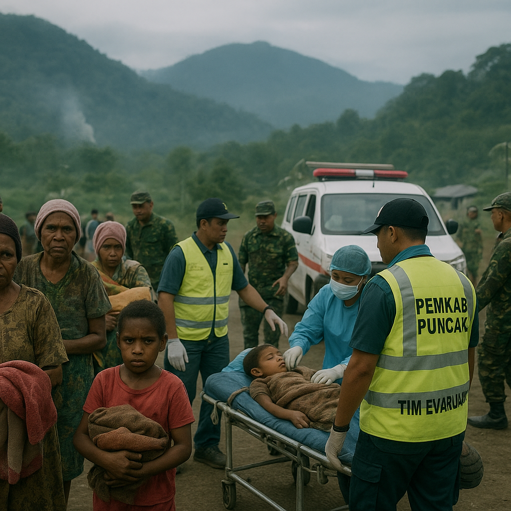 Konflik KKB-TNI, Pemkab Puncak Tetapkan Tanggap Darurat 14 Hari