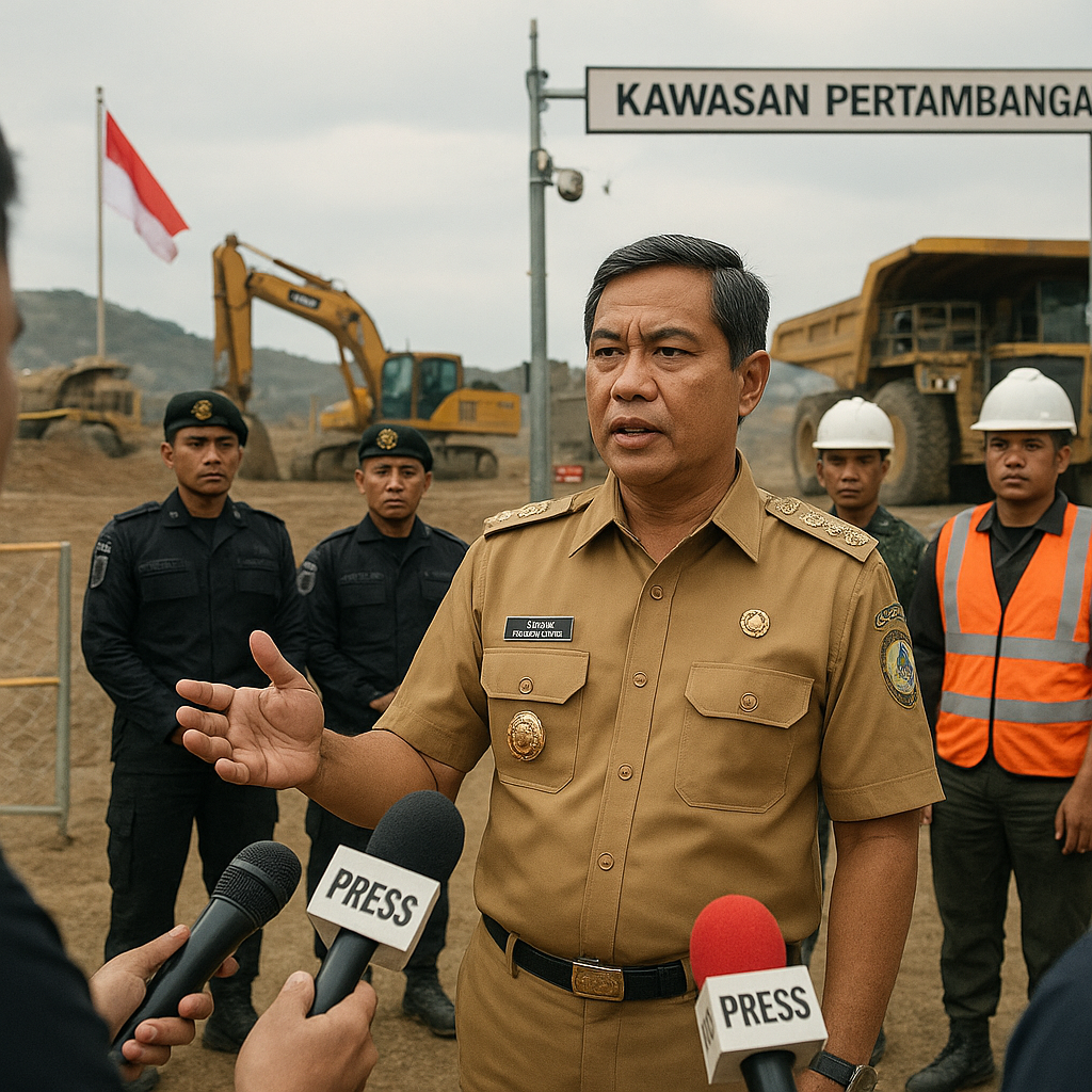 Bupati Morowali Utara Perintahkan Penguatan Keamanan di Lingkungan Pertambangan
