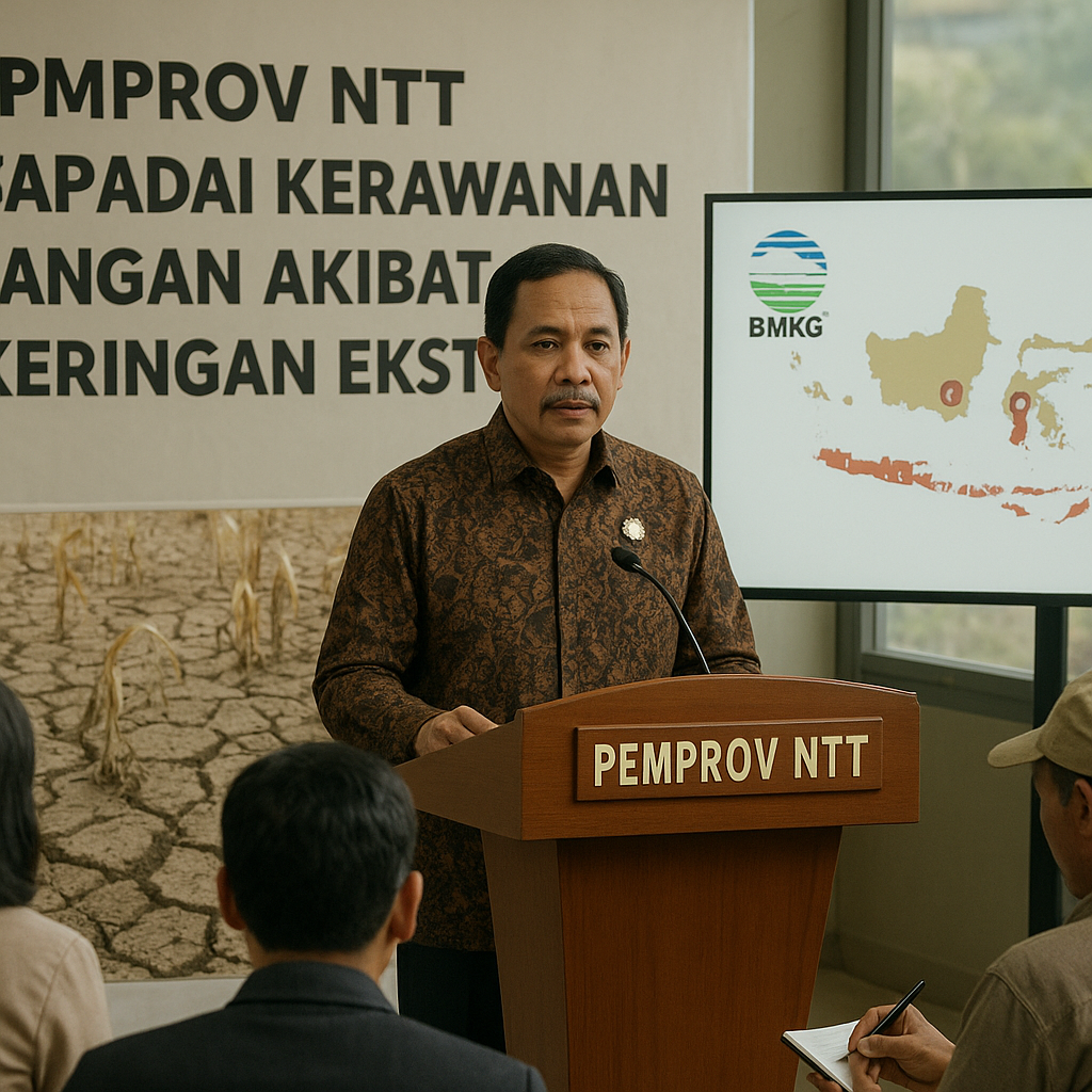 Pemprov NTT Waspadai Kerawanan Pangan Akibat Kekeringan Ekstrem
