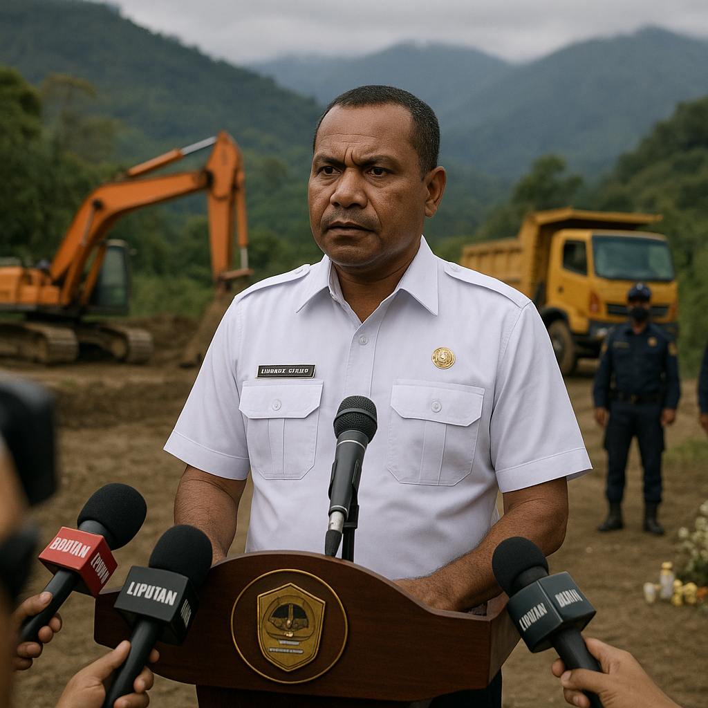 Bupati Tolikara Minta Penguatan Pengamanan Proyek Infrastruktur Pasca Penyerangan