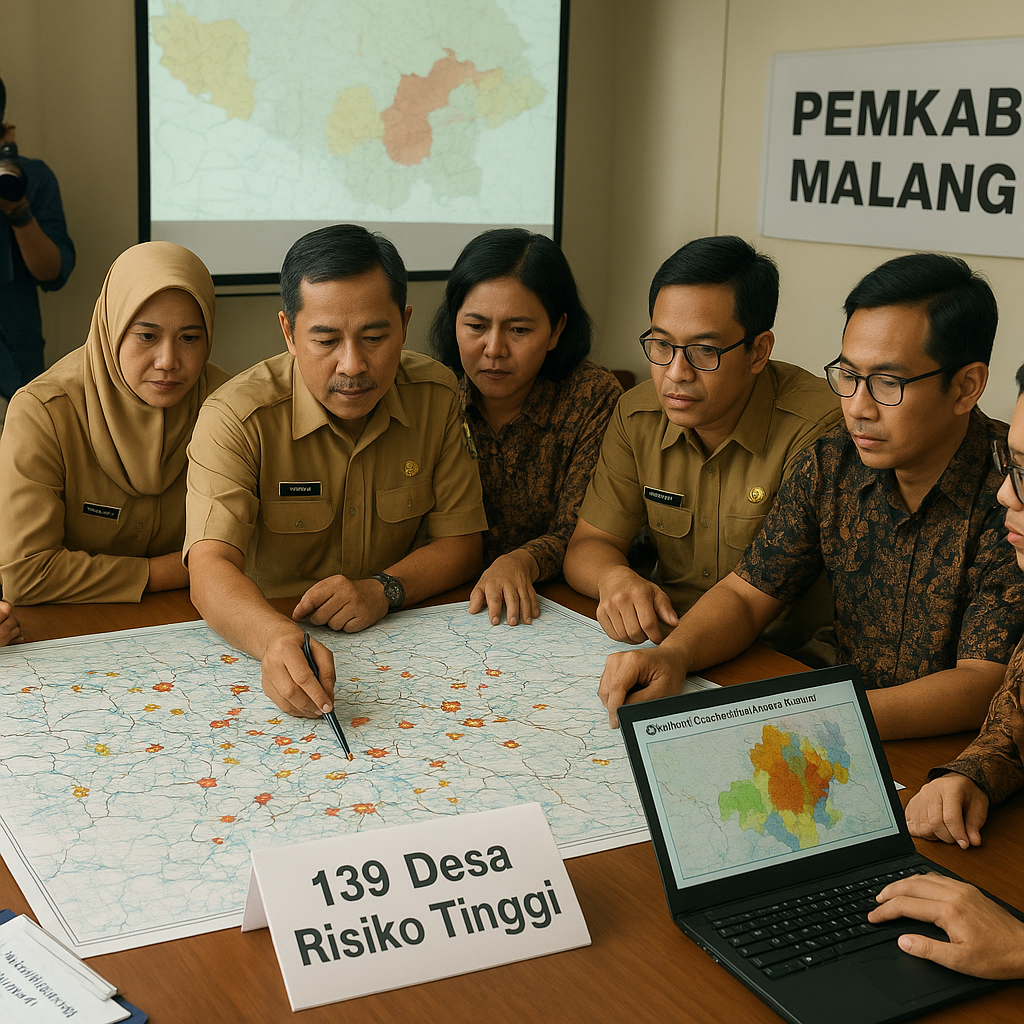 Penetapan Rawan Pangan, Pemkab Malang Petakan 139 Desa Berisiko Tinggi