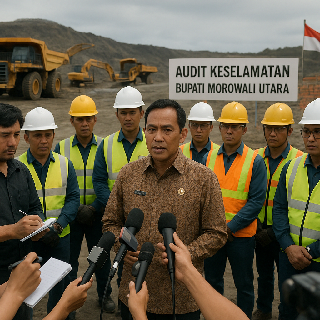 Bupati Morowali Utara Instruksikan Audit Keselamatan Semua Perusahaan Tambang