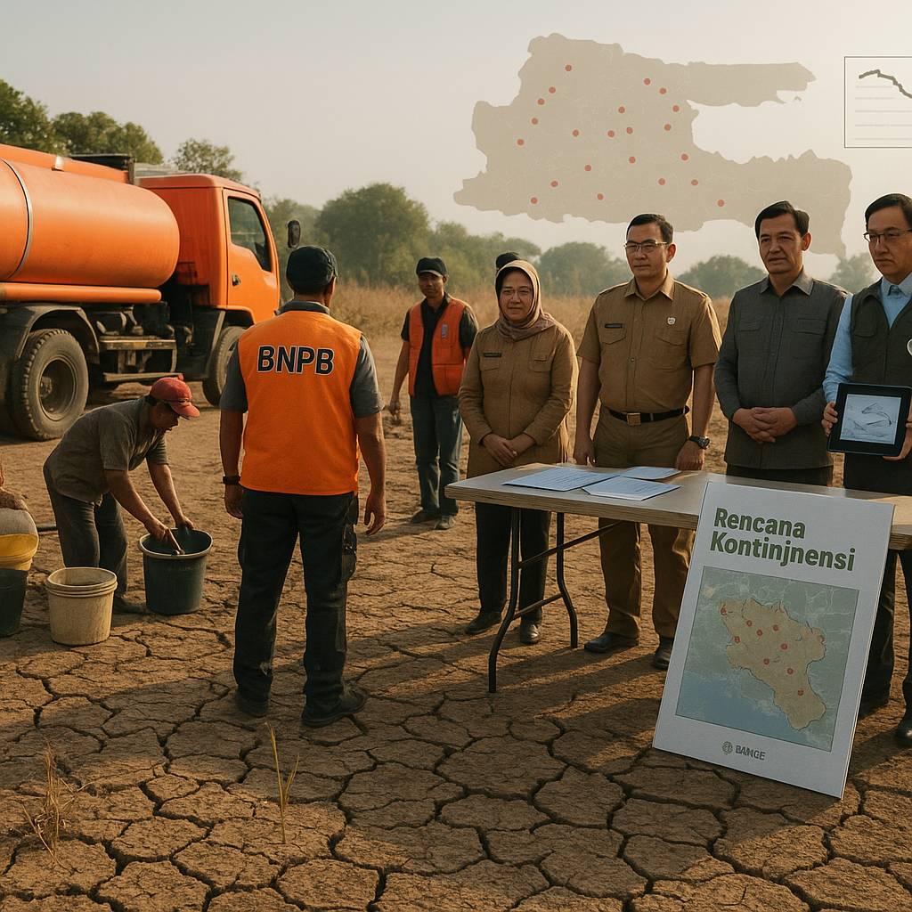 BNPB: 27 Kabupaten/Kota di Jatim Masuki Fase Siaga Kekeringan Meteorologis