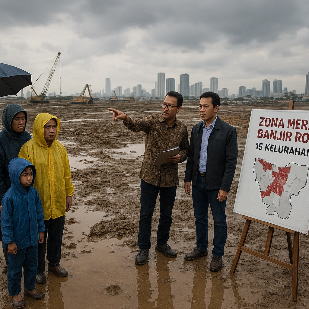 Reklaim Lahan di Daerah Rawan Banjir Ibu Kota Perlu Kajian Komprehensif