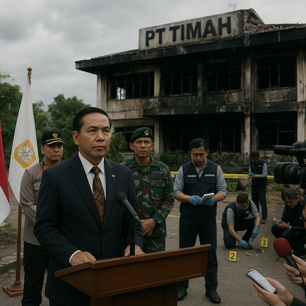 Pelaku Perusakan Kantor PT Timah Akan Diproses Hukum, Gubernur Babel Minta Warga Tak Terprovokasi