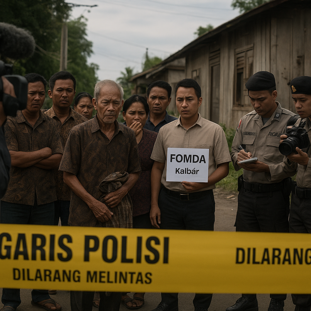 37 Rentetan Teror di Air Upas Tak Tuntas, FOMDA Kalbar Curiga Ada Pihak yang Dilindungi