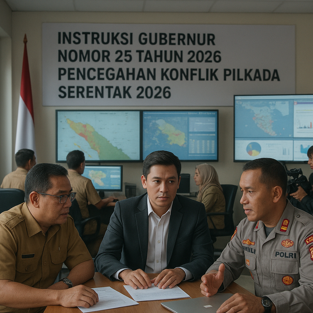 Pemerintah Aceh Terbitkan Instruksi Gubernur tentang Pencegahan Konflik Pilkada Serentak 2026