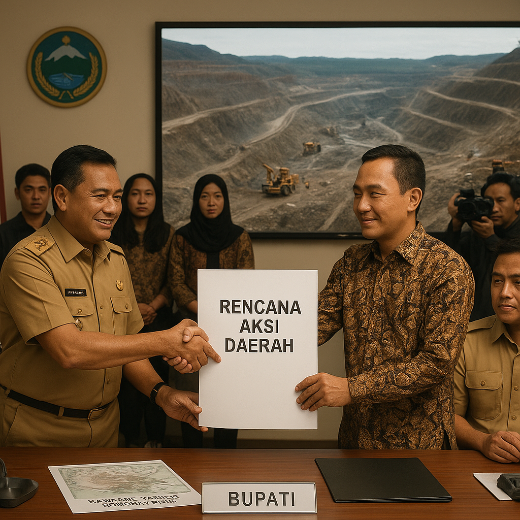 Rencana Aksi Daerah untuk Stabilitas Kawasan Tambang di Kabupaten Morowali Utara