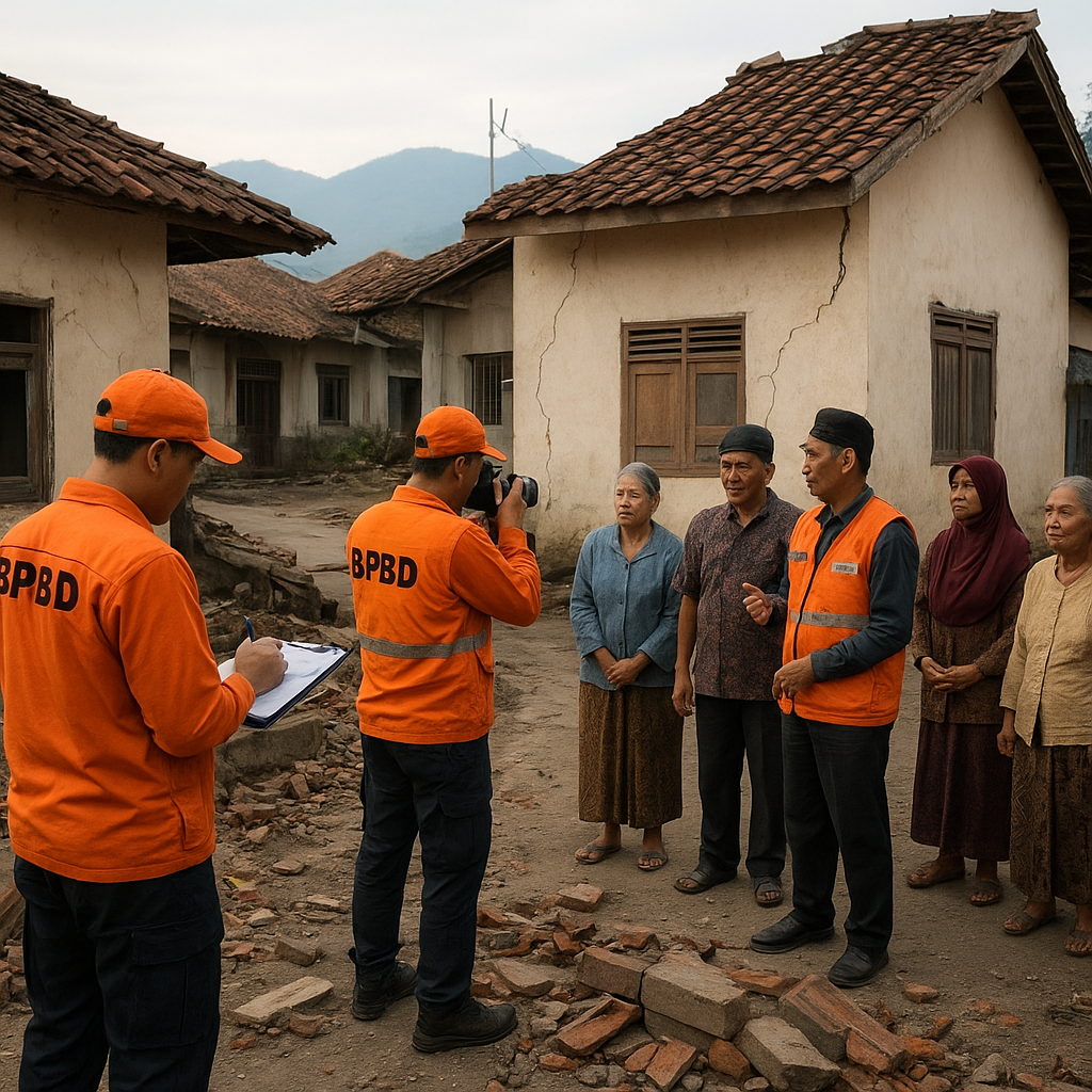 Gempa Bumi Magnitudo 5,2 Guncang Kabupaten Garut, BPBD Laporkan Kerusakan Rumah Warga