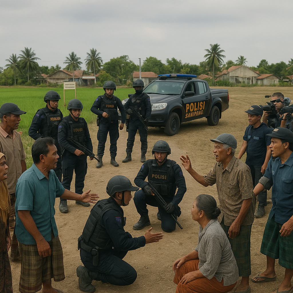 Konflik Lahan di Kabupaten Sampang: Dua Kelompok Warga Bentrok, Polisi Amankan Lokasi