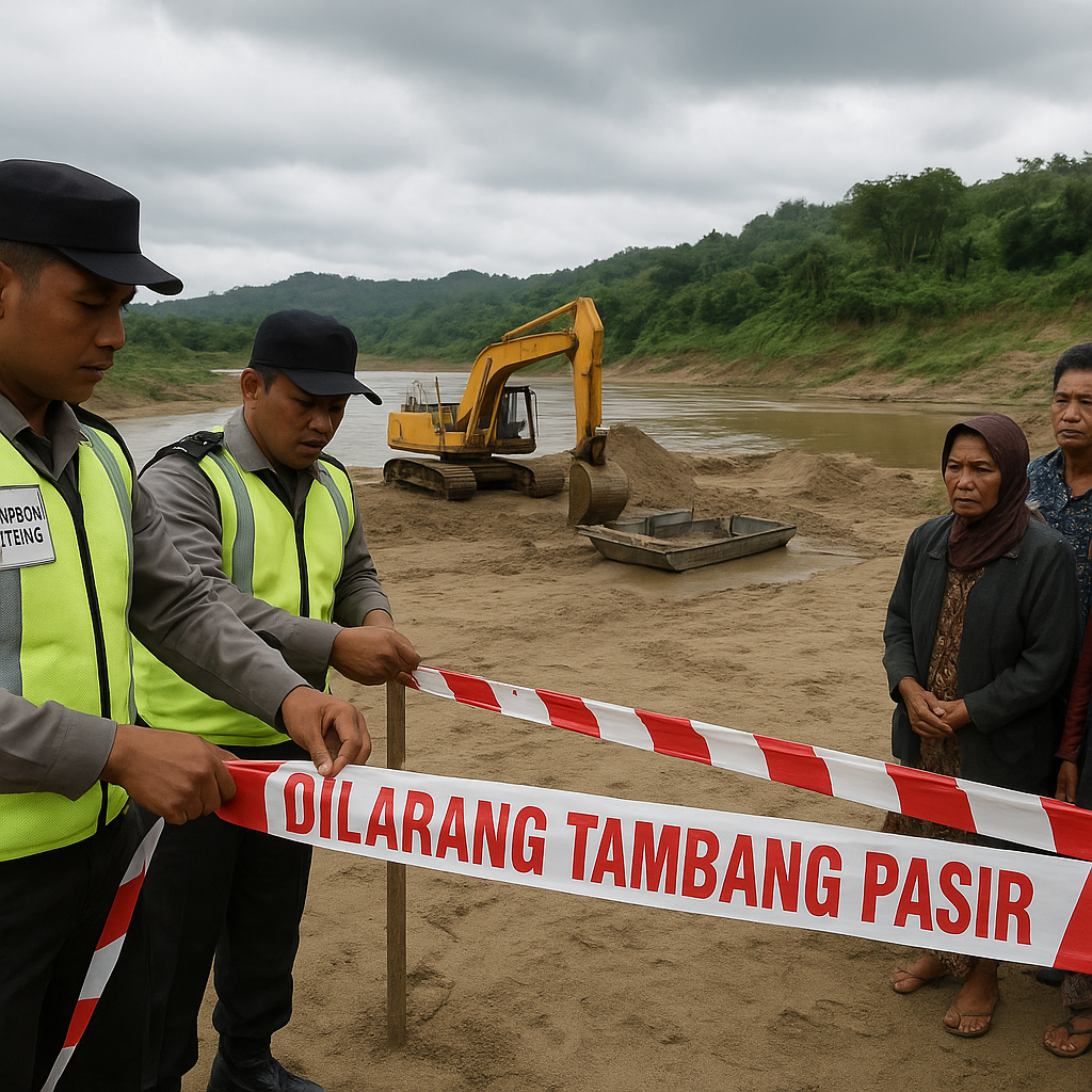 Kebijakan Pemerintah Daerah: Pemprov Jateng Larang Tambang Pasir di Sungai Progo untuk Cegah Bencana Banjir