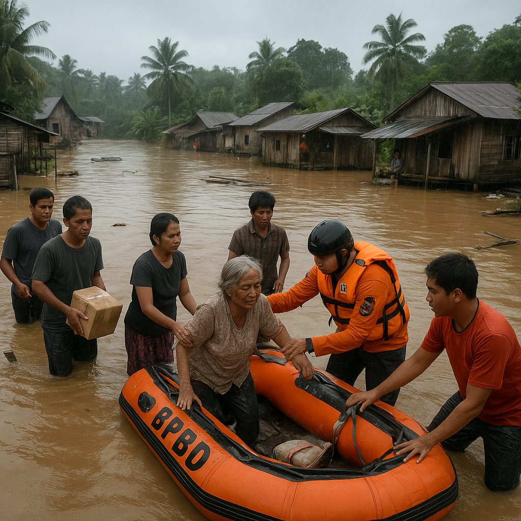 Kalimantan Barat Siaga Banjir, 2.235 KK di Sintang Terdampak