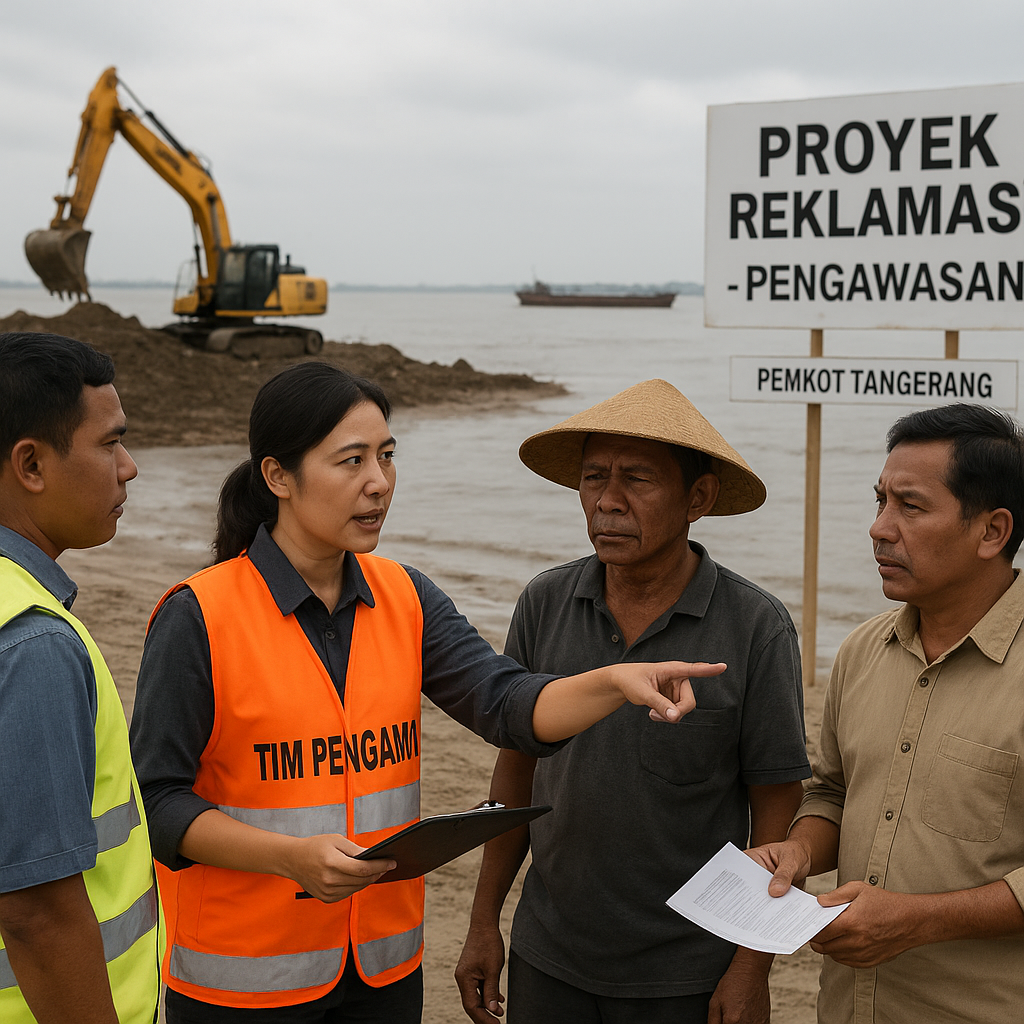 Pemkot Tangerang Perketat Pengawasan Proyek Reklamasi untuk Cegah Konflik Sosial