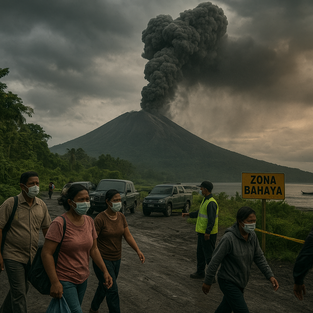 Pusat Vulkanologi: Status Gunung Ibu di Halmahera Barat Naik ke Level III (Siaga)