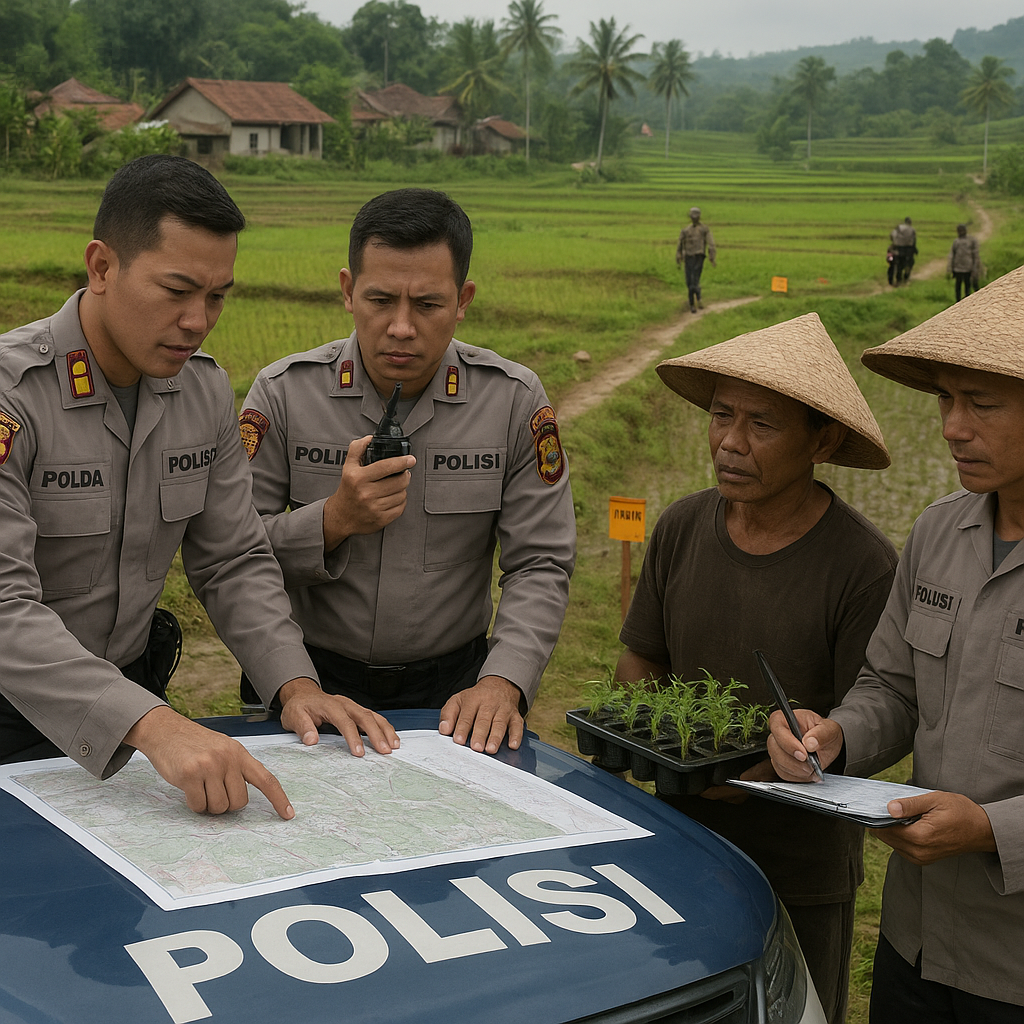 Polda Jabar Perketat Pengamanan di 10 Titik Rawan Pungli dan Konflik Lahan Menjelang Musim Tanam