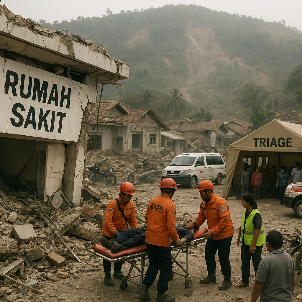 Dampak Gempa NTT: Ada 33 Titik Longsor, 3 Rumah Sakit dan 20 Puskesmas Rusak Berat