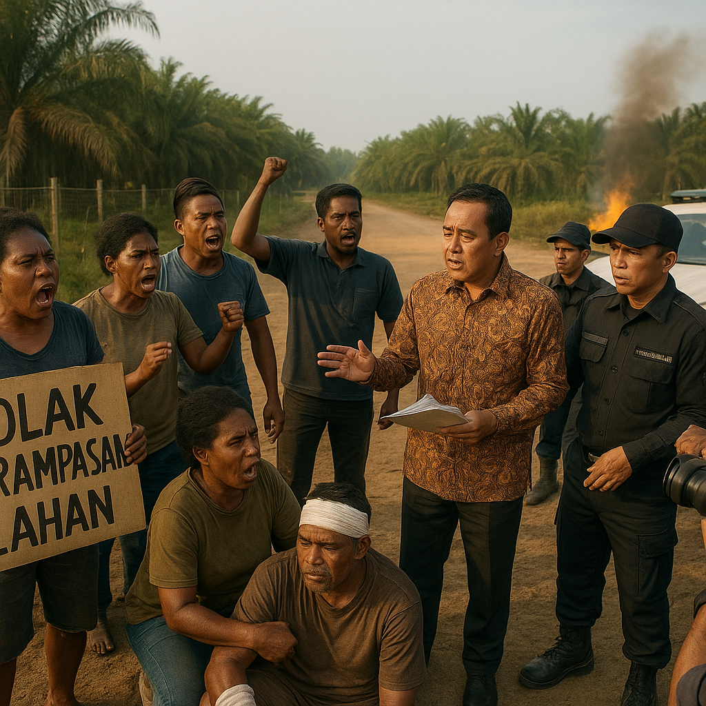 Konflik Lahan di Merauke, Warga Bentrok dengan Perusahaan Sawit
