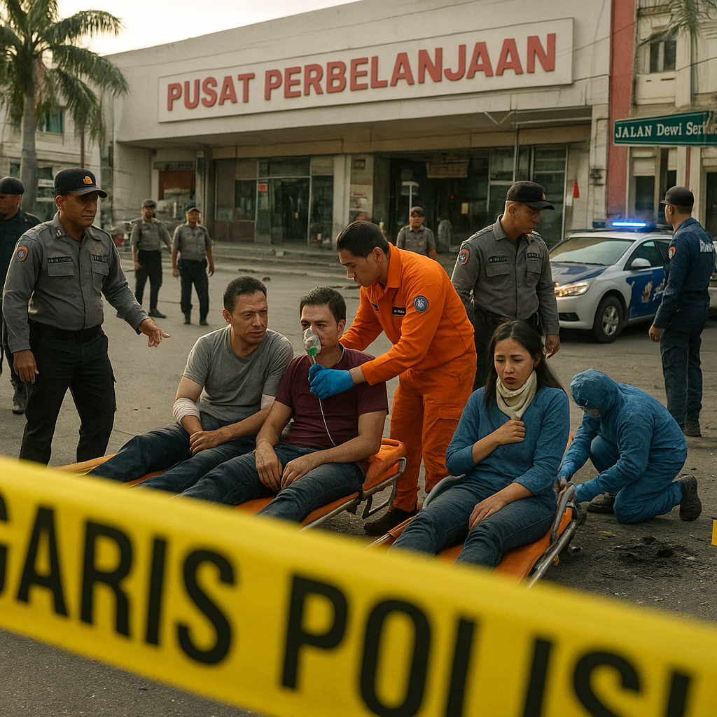 Ledakan Bom di Palu, Tiga Terluka, Polisi Tingkatkan Kewaspadaan