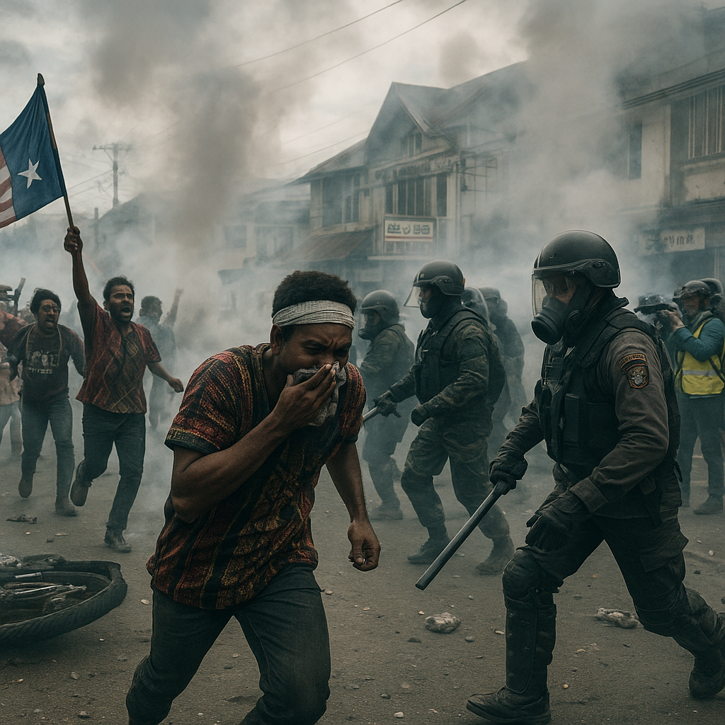 Kerusuhan di Jayapura, Aksi Pro-Kemerdekaan OPM Berujung Bentrok