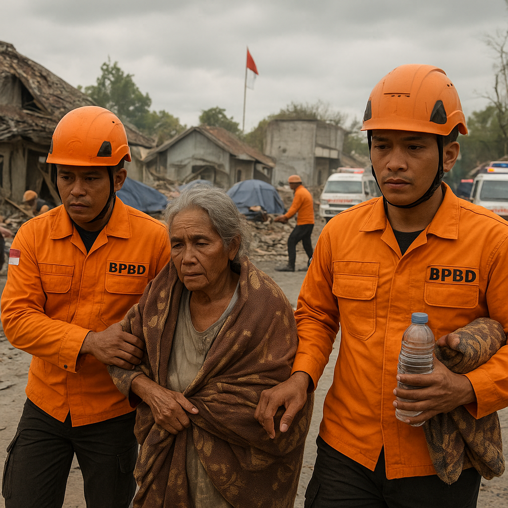 NTT Berstatus Tanggap Darurat Bencana Pascagempa M 7,7