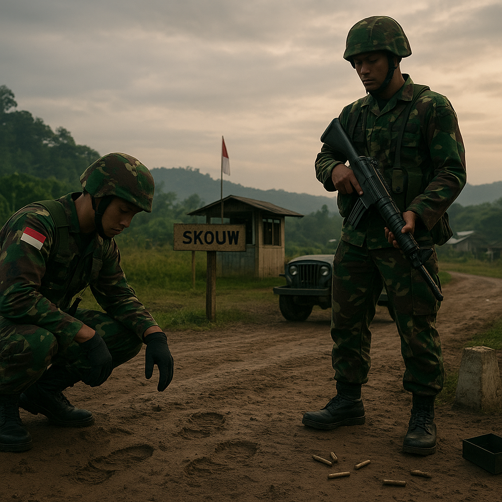 Gangguan Keamanan di Perbatasan RI-PNG, Patroli TNI Diperketat