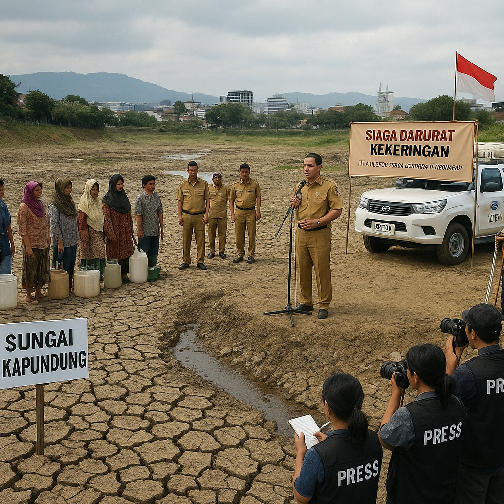 Pemerintah Kota Bandung Tetapkan Status Siaga Darurat Kekeringan