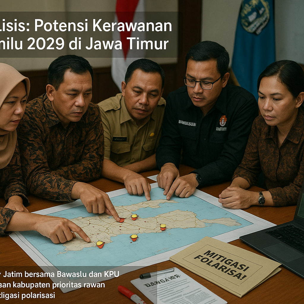 Analisis: Potensi Kerawanan Pemilu 2029 di Jawa Timur
