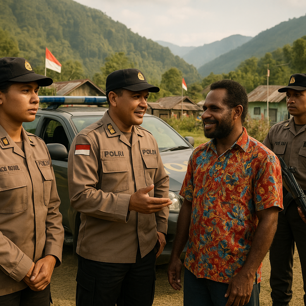 Polda Papua pastikan situasi kamtibmas Papua Pegunungan kondusif