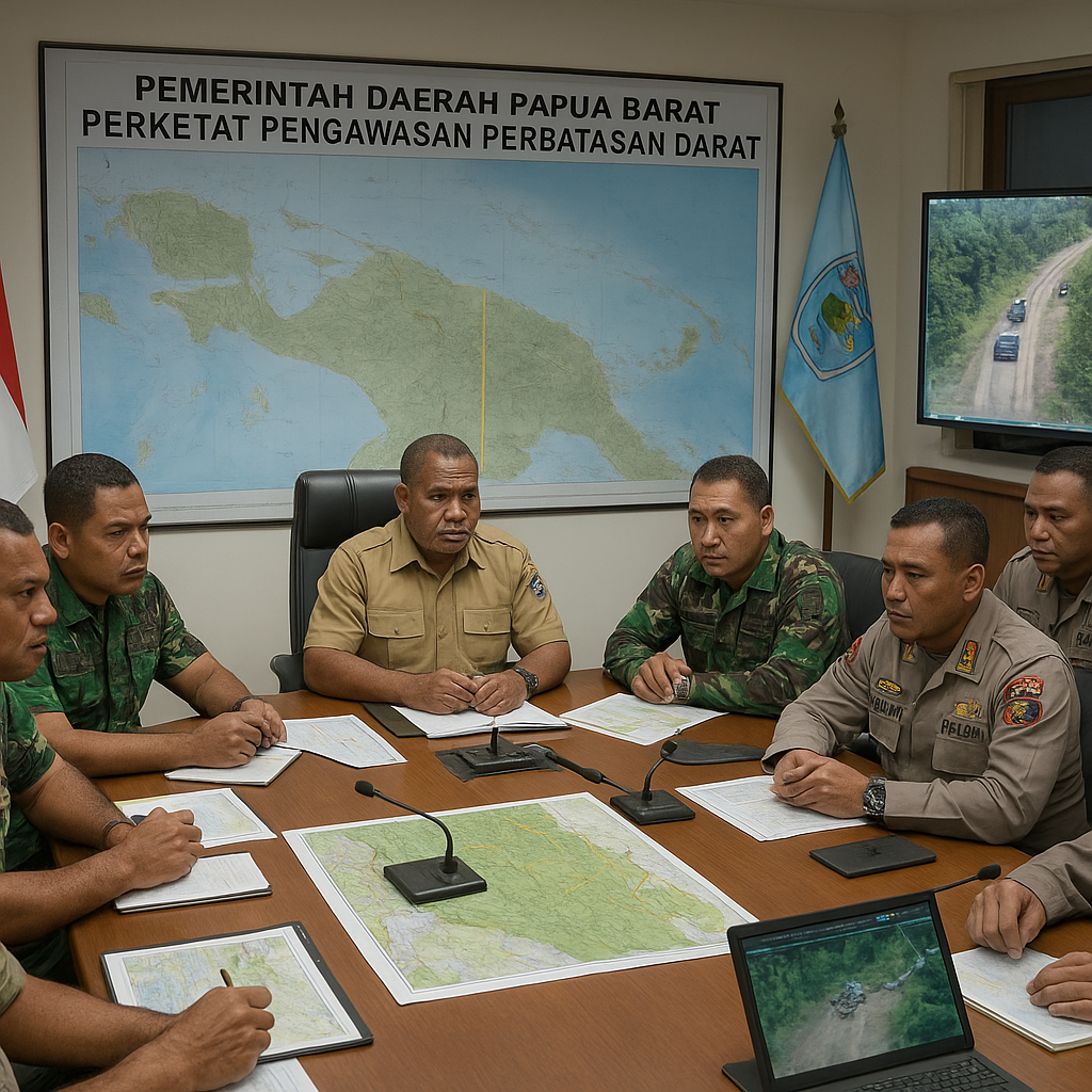 Pemerintah Daerah Papua Barat Perketat Pengawasan Perbatasan Darat