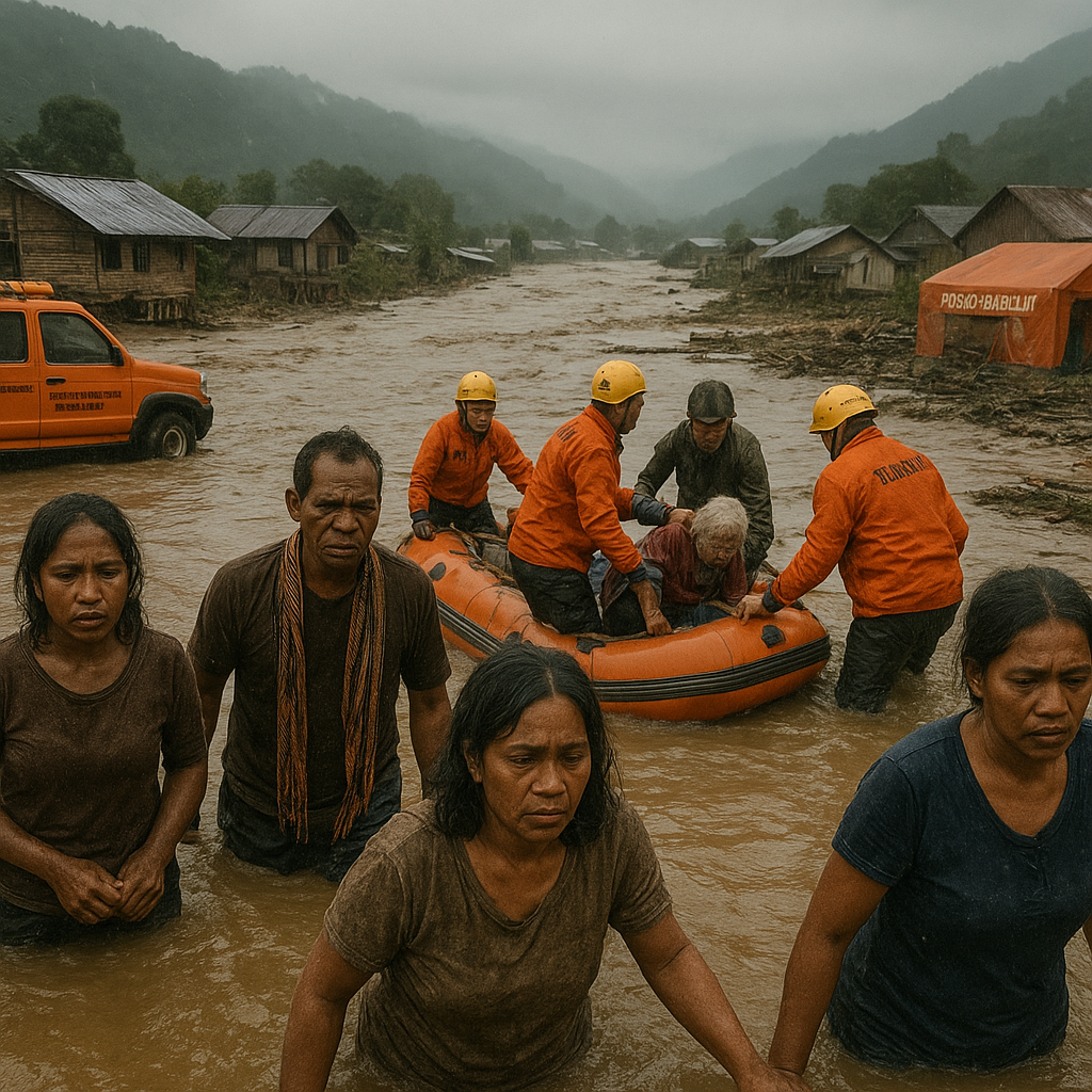 Pemerintah Daerah Jayawijaya Tetapkan Status Tanggap Darurat Bencana Banjir Bandang