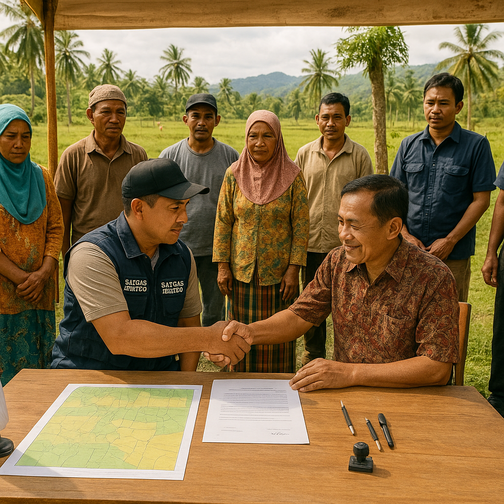 Penanganan Konflik Agraria di Kabupaten Luwu Utara oleh Satgas Pemprov Sulawesi Selatan