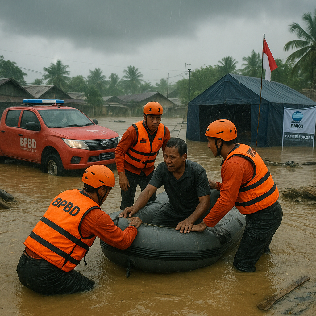 Banjir di Batubara Berpotensi Meluas, BPBD Siaga Penuh